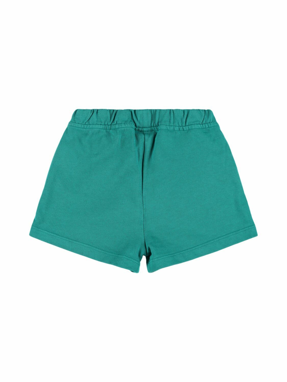 THE CAMPAMENTO Printed Cotton Sweat Shorts