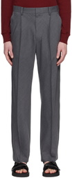 Undercoverism Gray Pinched Seam Trousers