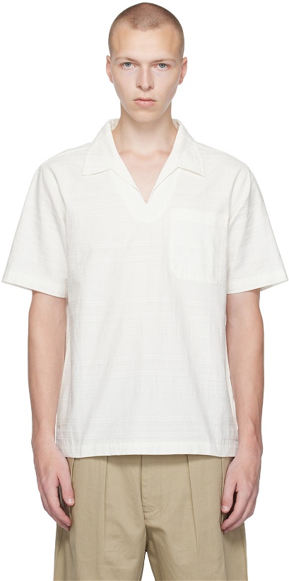 Photo: Universal Works Off-White Overhead Shirt