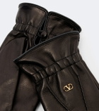 Valentino Garavani VLogo leather gloves