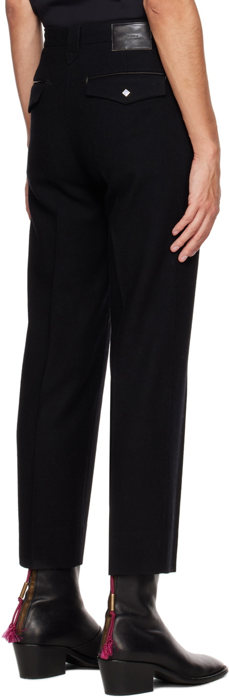 The Letters Black Western Trousers