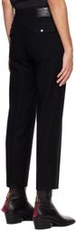 The Letters Black Western Trousers