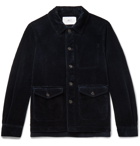 Mr P. - Cotton-Corduroy Chore Jacket - Blue