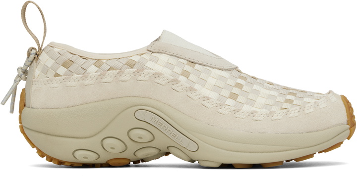 Photo: Merrell 1TRL Beige Jungle Moc EVO Woven Sneakers