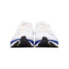 Nike White and Blue Air Zoom Pegasus 37 Sneakers