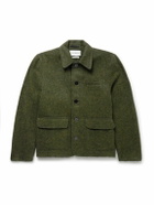 Oliver Spencer - Lambeth Wool-Blend Felt Field Jacket - Green