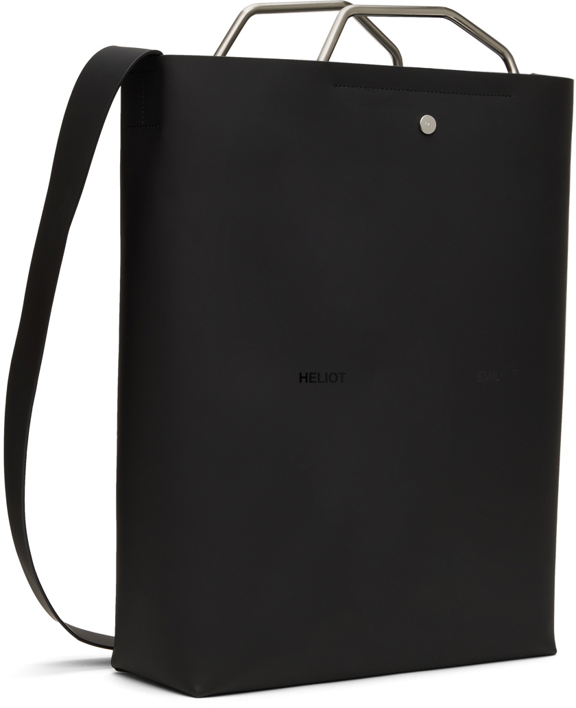 【新品・未使用品】HELIOT EMIL HEXANE TOTE BAG HELIOT EMIL Black Hexane Tote Heliot Emil