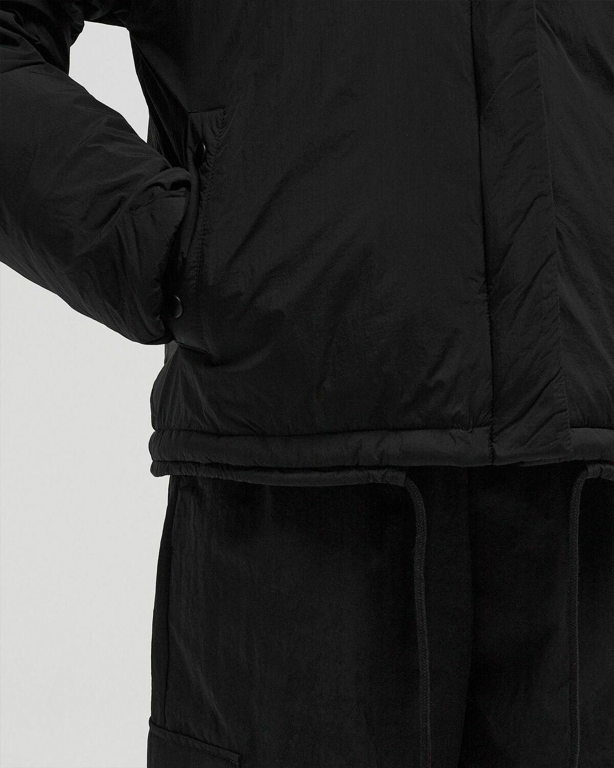 ØLÅF HOODED PUFFER JACKET Black Womens Down & Puffer Jacket