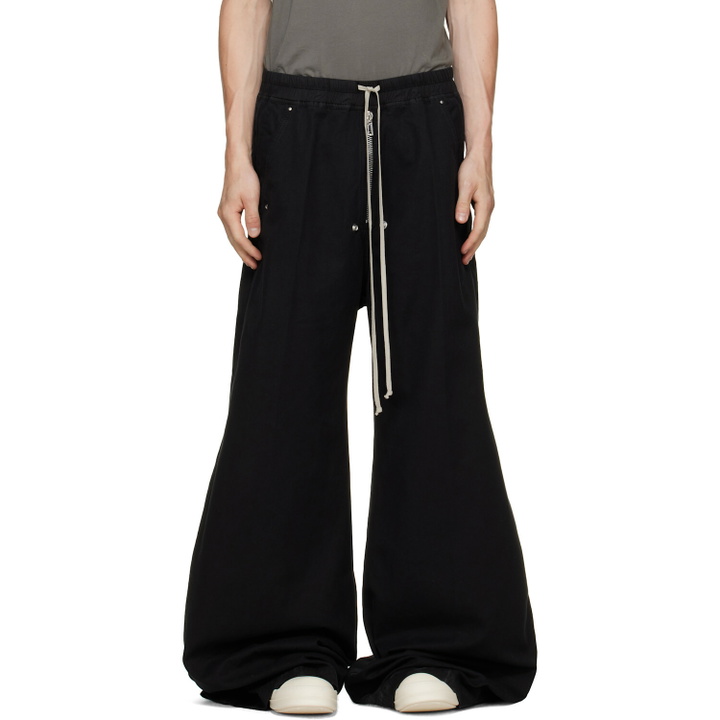 Photo: Rick Owens DRKSHDW Black Tower Geth Belas Trousers