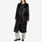 Fiorucci Women's Faux Fur Coat in Black