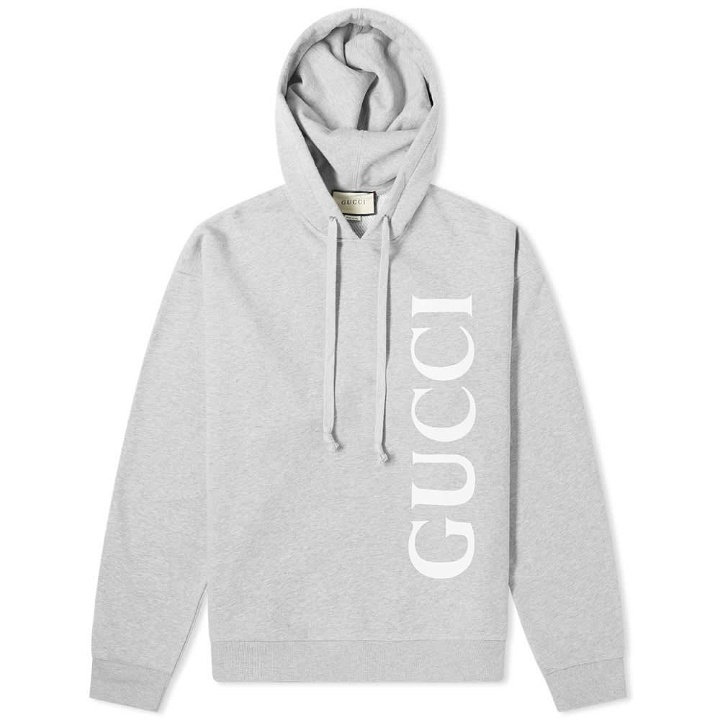 Photo: Gucci Large Gucci Logo Popover Hoody
