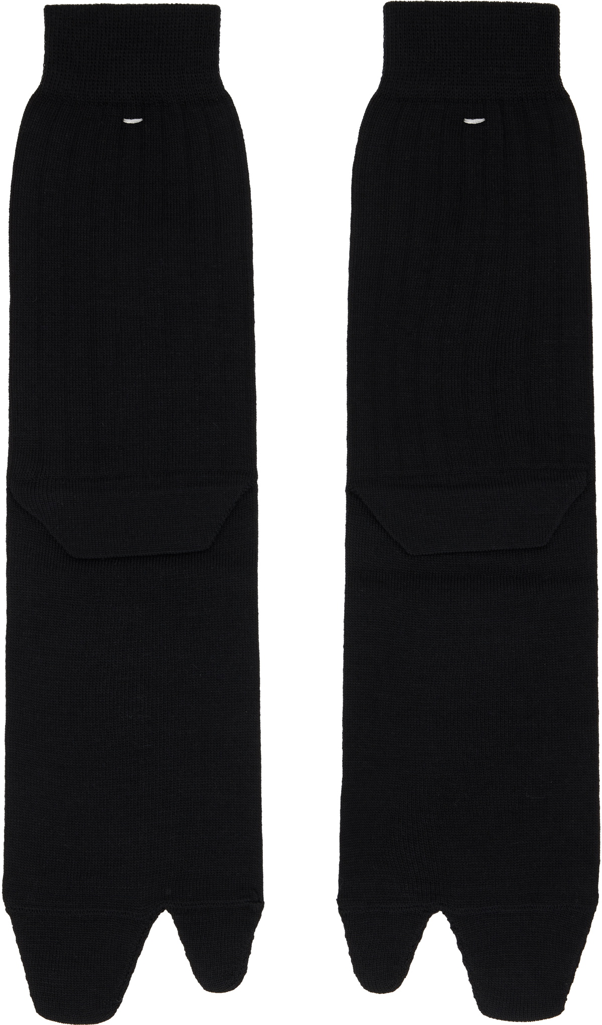 Maison Margiela Black Bootleg Tabi Socks