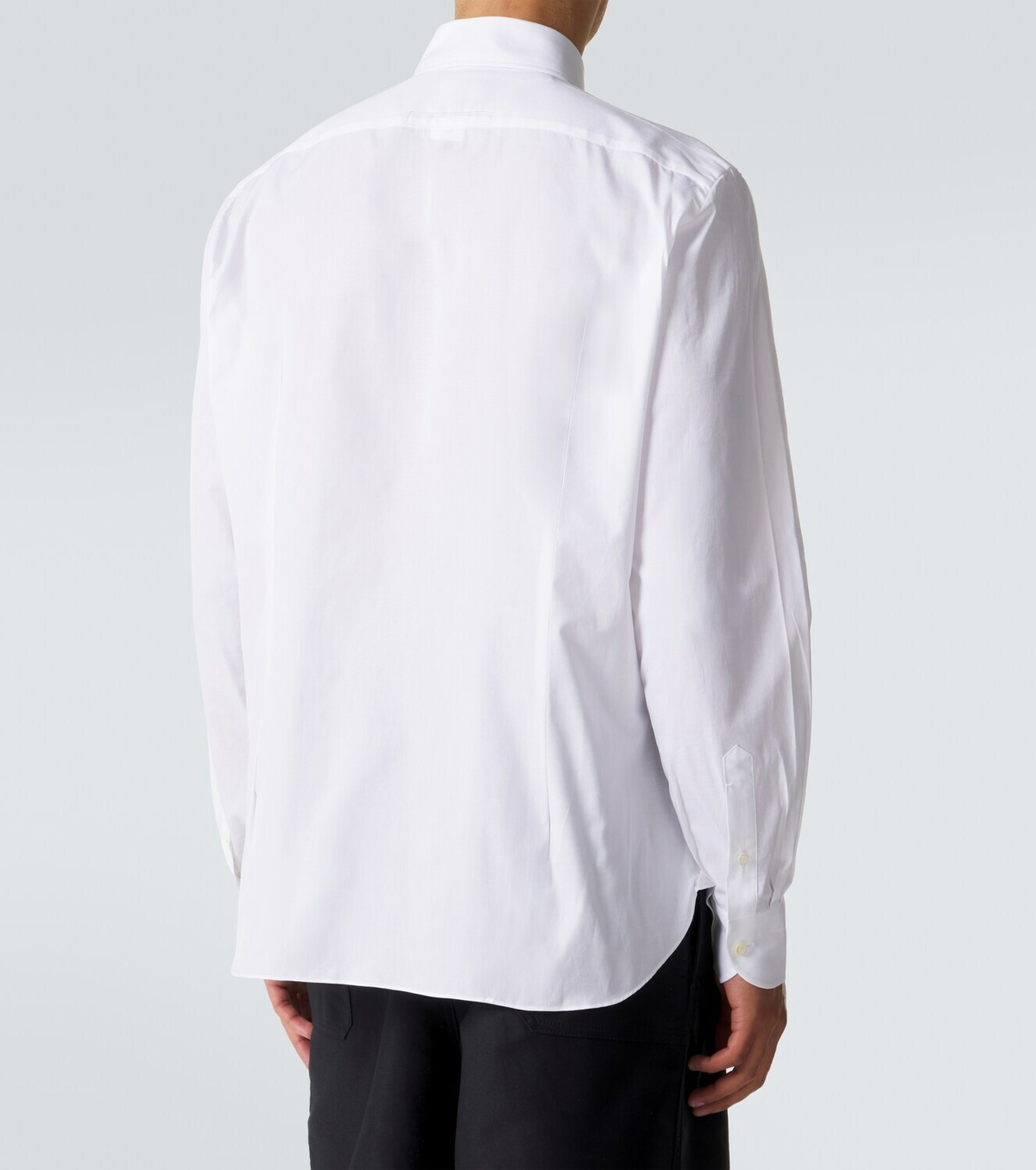 Junya Watanabe x Luigi Borrelli printed cotton shirt