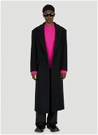 Valentino - Single Breasted Coat in Black
