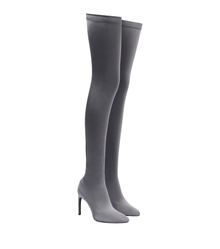 Photo: Victoria Beckham Harlow jersey over-the-knee boots