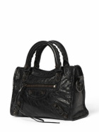 BALENCIAGA Mini Le City Arena Lamb Bag
