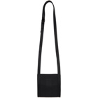132 5. ISSEY MIYAKE Black Small Fold Square Bag