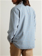 Nudie Jeans - Sigge Gingham Organic Cotton Western Shirt - Blue