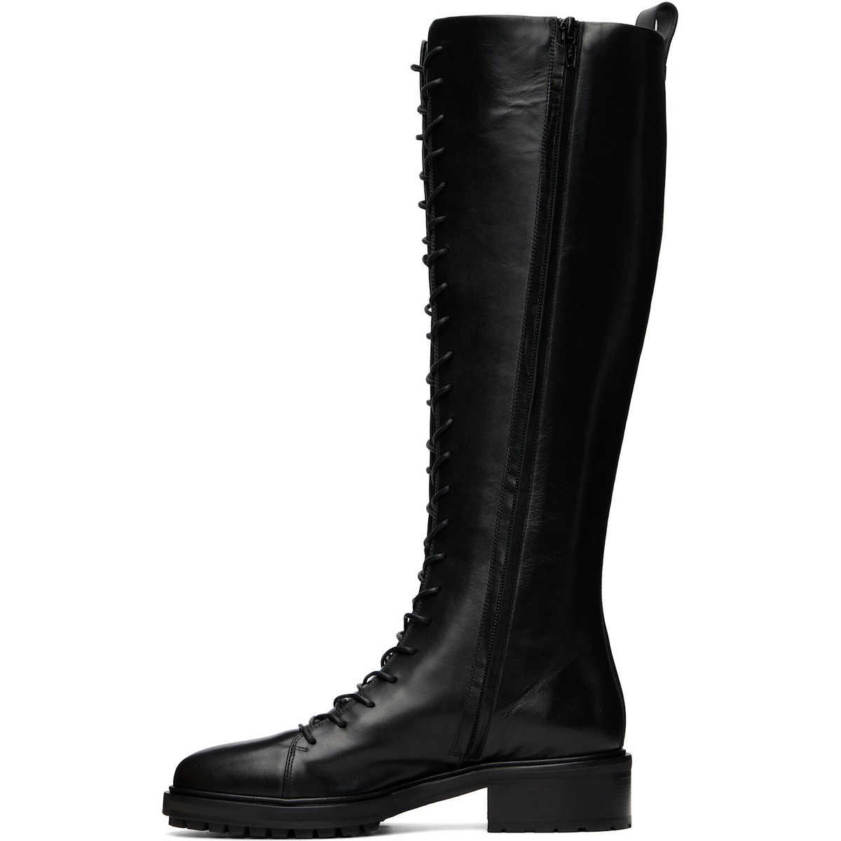 Aeyde Black Rikki Tall Boots