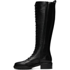 Aeyde Black Rikki Tall Boots