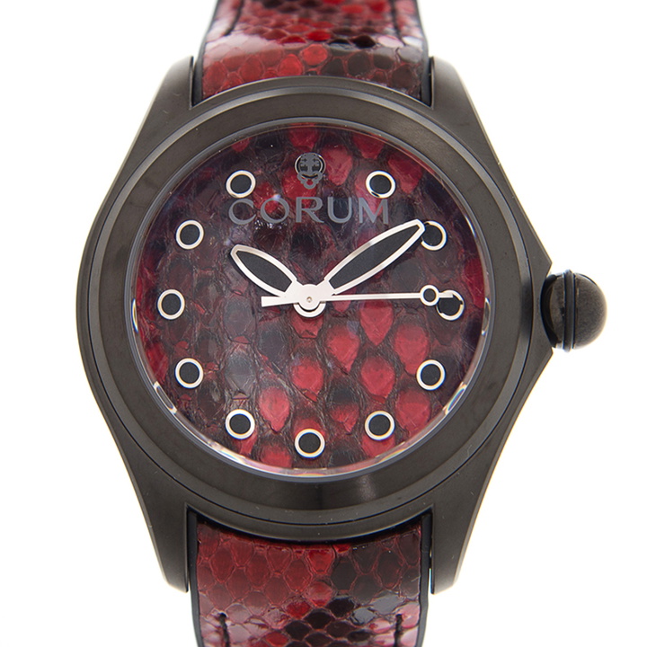 Photo: Corum Bubble Automatic Red Dial Watch 082.310.98/0335 PR01