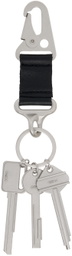 C2H4 Silver & Black Kazimir Keychain