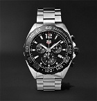 TAG Heuer - Formula 1 Chronograph 43mm Stainless Steel Watch - Men - Black