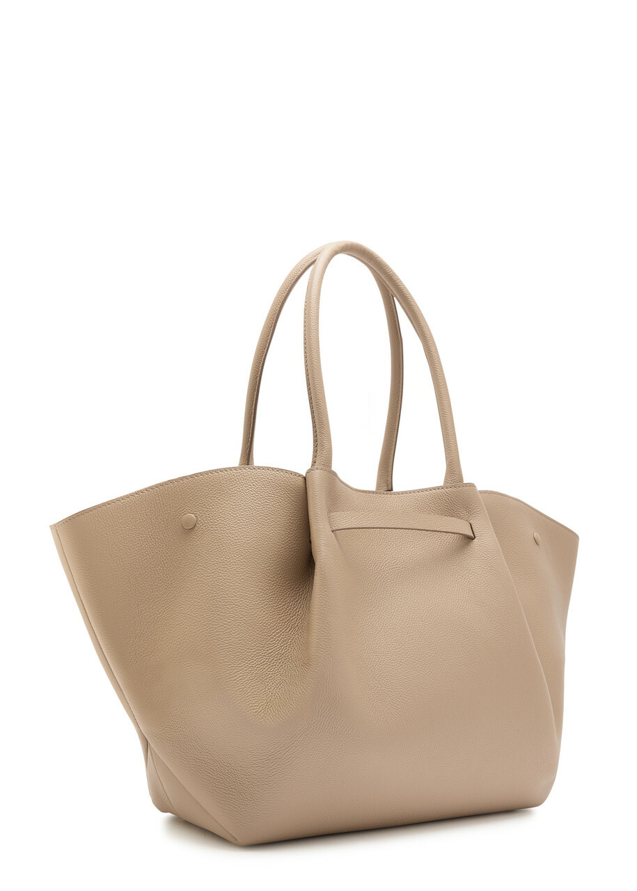 Demellier The New York Grained Leather Tote bag - Taupe - One Size