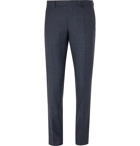 Hugo Boss - Pinstriped Virgin Wool Suit Trousers - Blue