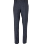 Hugo Boss - Pinstriped Virgin Wool Suit Trousers - Blue