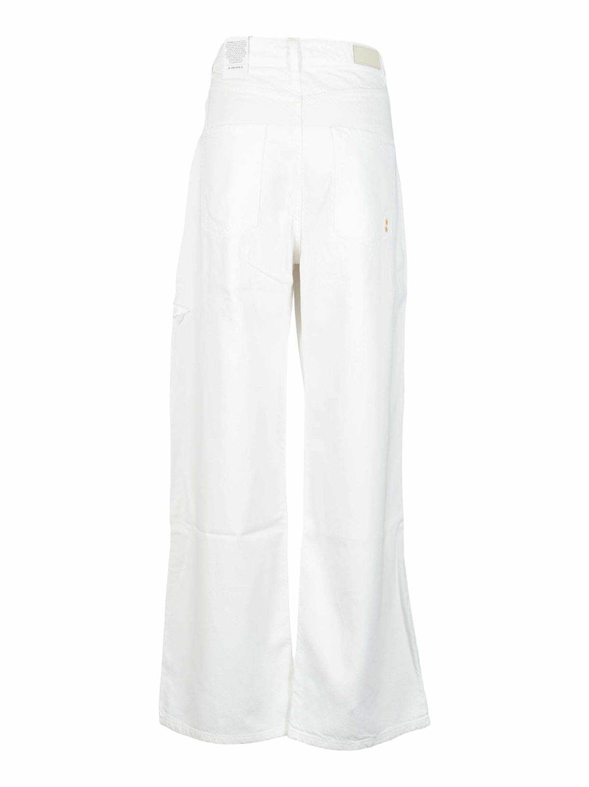 Icon Denim Flared Rip Jeans