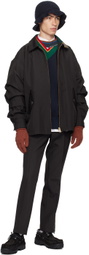 kolor Black Layered Jacket