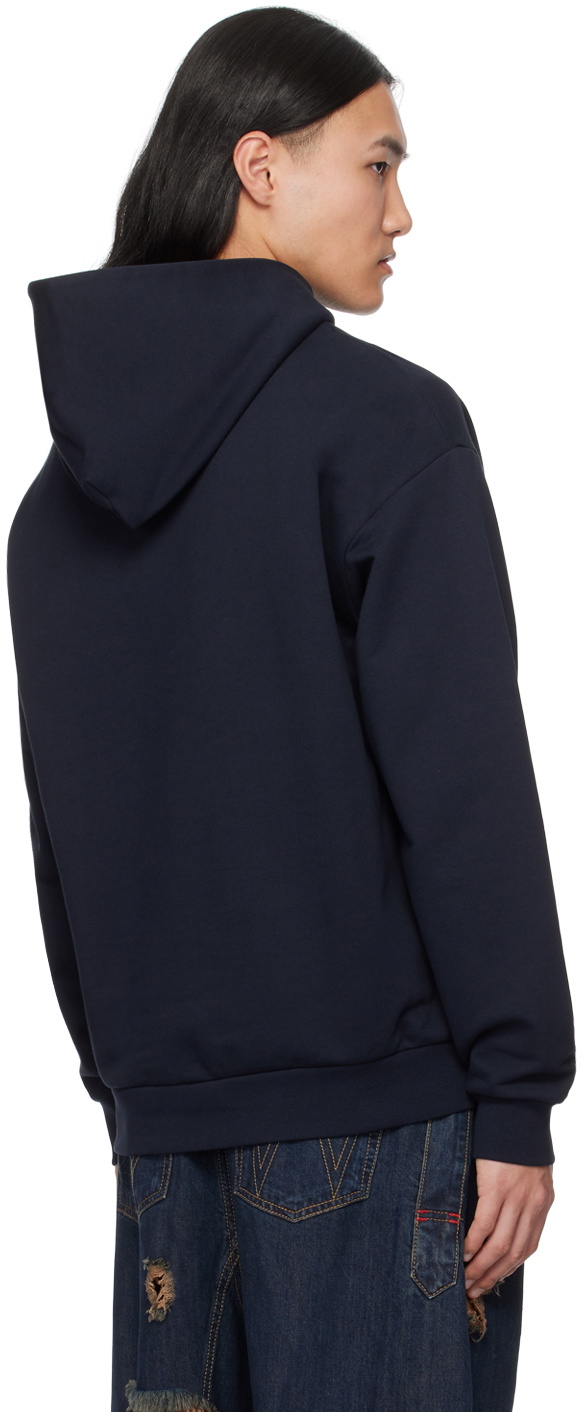 Vivienne Westwood｜HOODIES/SWEATS (TIME MACHINE PULLOVER Rugged Zip Hoodie in BLACK | Vivienne Westwood®
