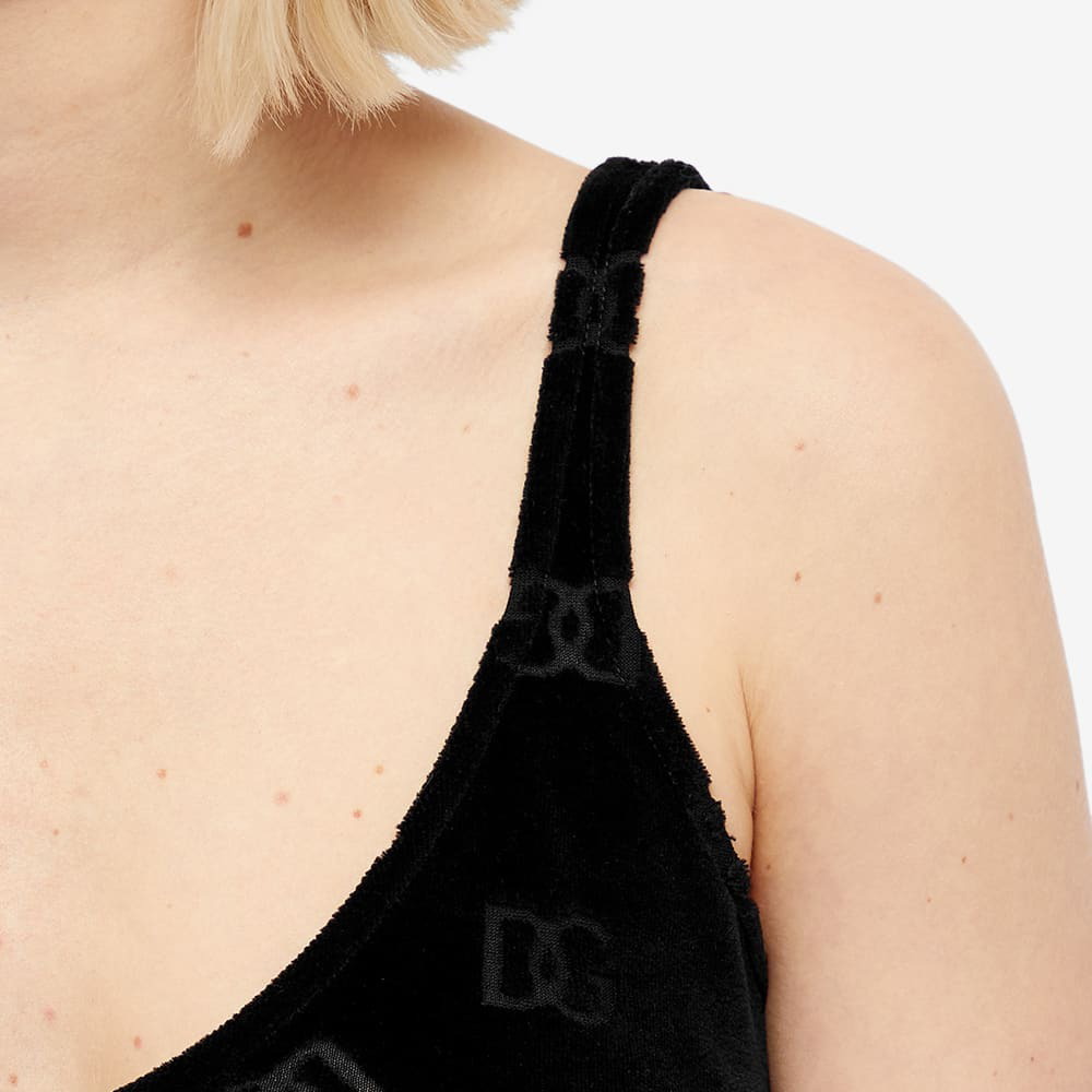 Dolce & Gabbana Bra Top In Nero in Nero