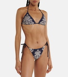 Zimmermann - Pattie floral triangle bikini