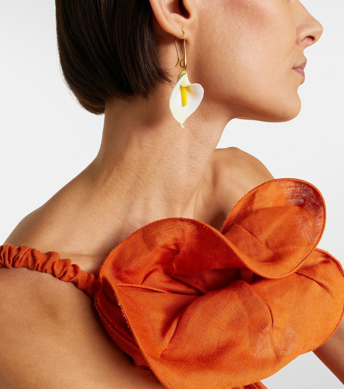 Jennifer Behr Alexia floral drop earrings