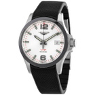 Longines Conquest V.H.P. Perpetual Quartz Silver Dial Mens Watch L3.729.4.76.9
