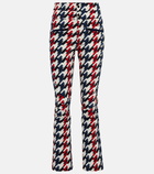 Perfect Moment Aurora houndstooth softshell ski pants