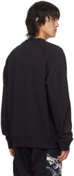 Versace Jeans Couture Black Upside Down Sweatshirt