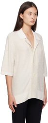 ZEGNA Off-White Short-Sleeve Cardigan