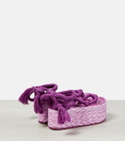 Isabel Marant - Elif platform espadrille sandals