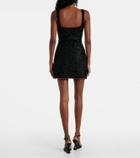Clio Peppiatt Marina embellished minidress