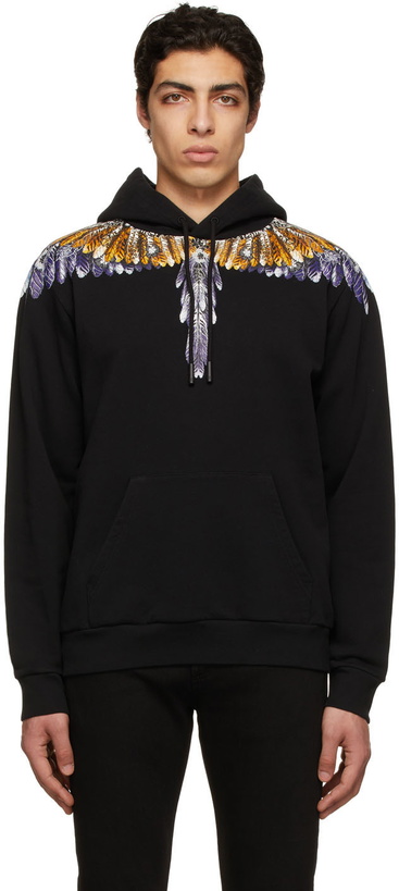 Photo: Marcelo Burlon County of Milan Black Wings Hoodie