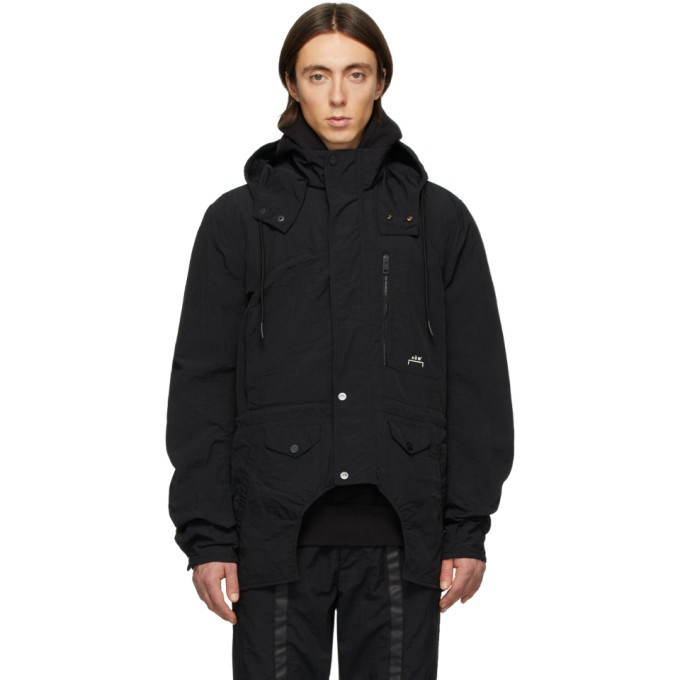 Photo: Diesel Red Tag Black A-Cold-Wall* Edition Overdyed Cut-Out Jacket
