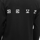 Deva States Men's Long Sleeve Cross T-Shirt in Black