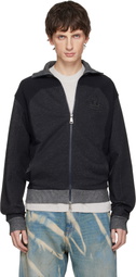 Vivienne Westwood Gray Alien Track Jacket