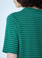 Lacoste Striped Cotton Jersey T-Shirt