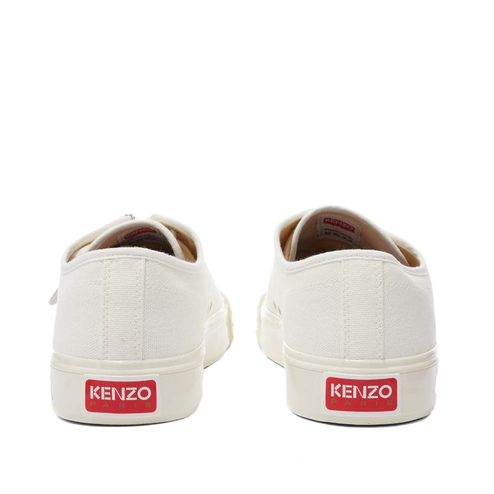【KENZO】SCHOOL LOW TOP SNEAKERS ケンゾー Kenzo Men's School Low Top Sneakers in Off White Kenzo