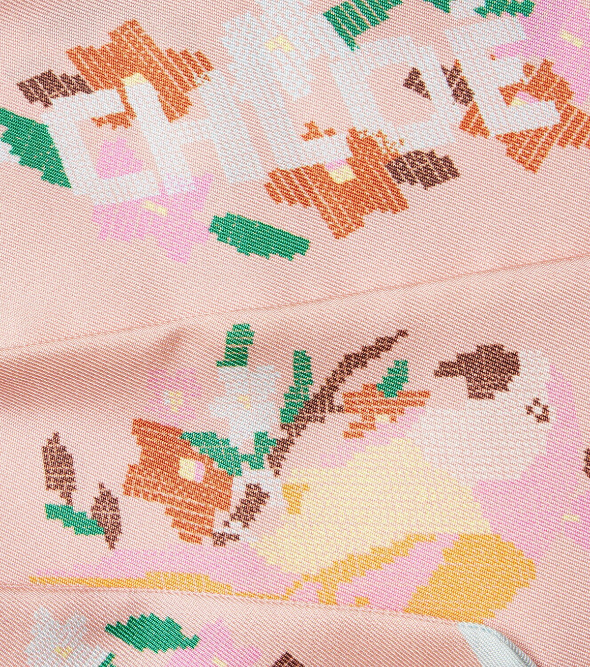 Chloé Printed silk scarf