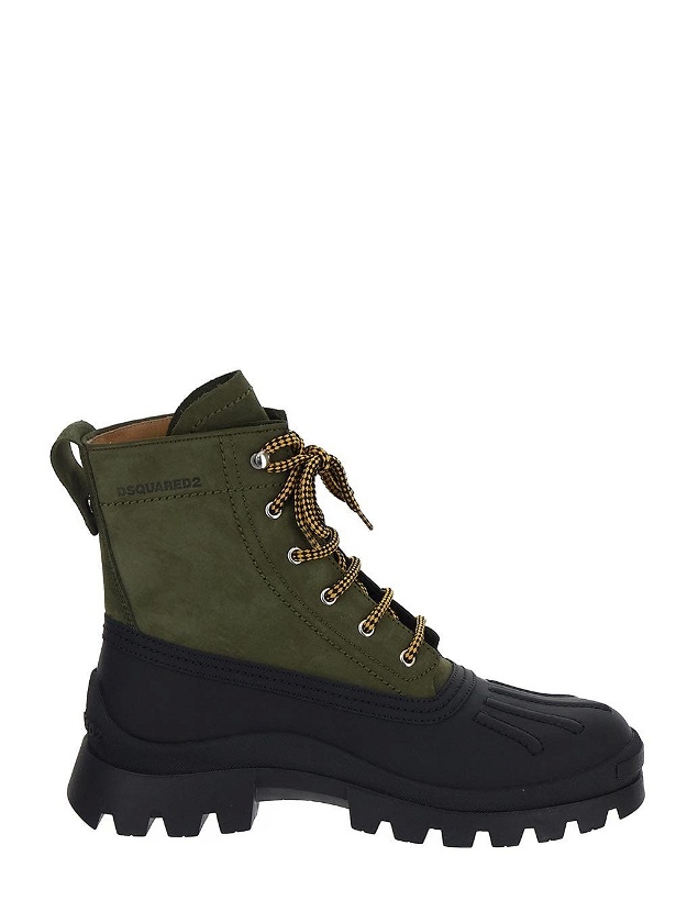 Photo: Dsquared2 Canadian Combat Boots